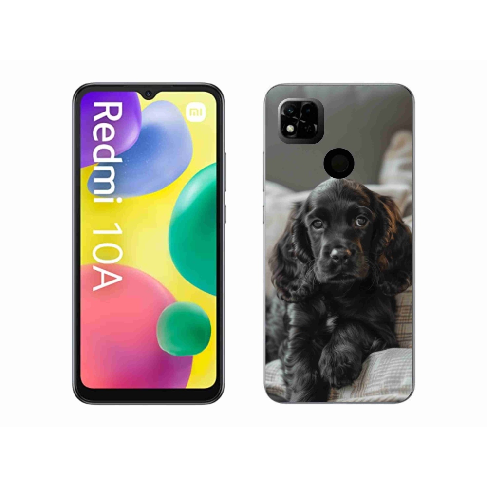 Gelový kryt mmCase na Xiaomi Redmi 10A - anglický kokršpaněl