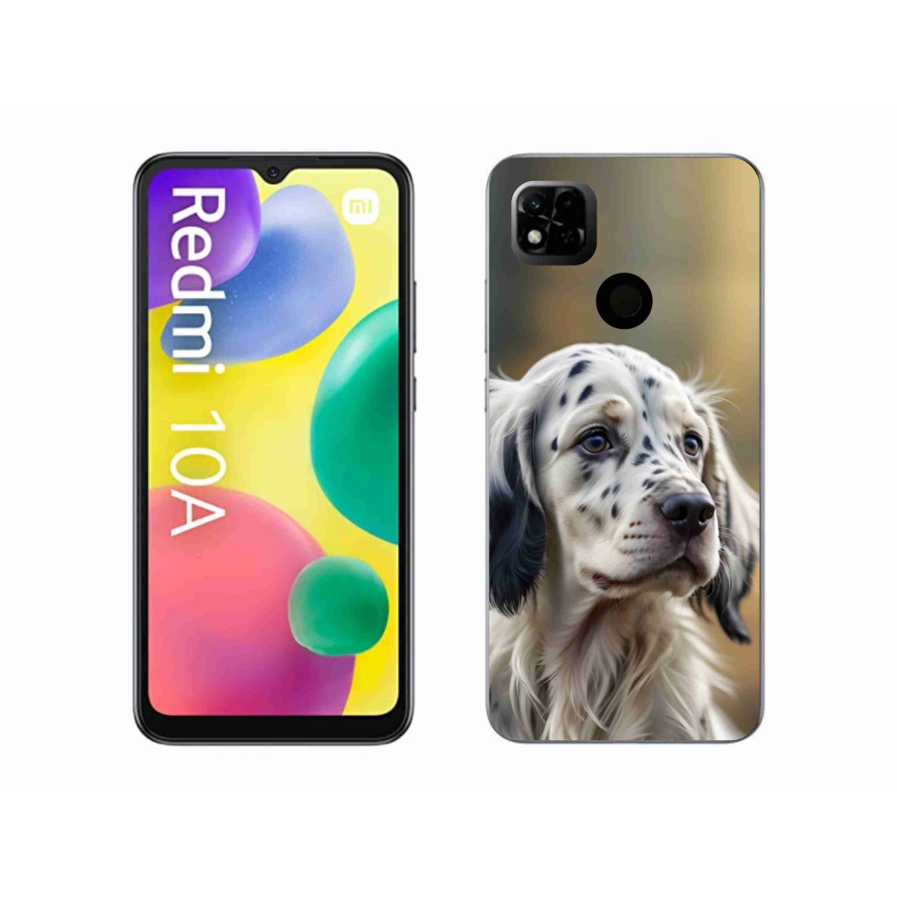 Gelový kryt mmCase na Xiaomi Redmi 10A - anglický setr