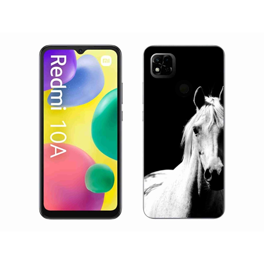 Gelový kryt mmCase na Xiaomi Redmi 10A - bílý kůň 5