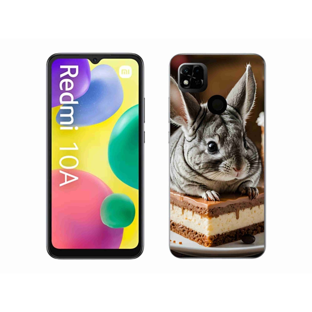 Gelový kryt mmCase na Xiaomi Redmi 10A - činčila