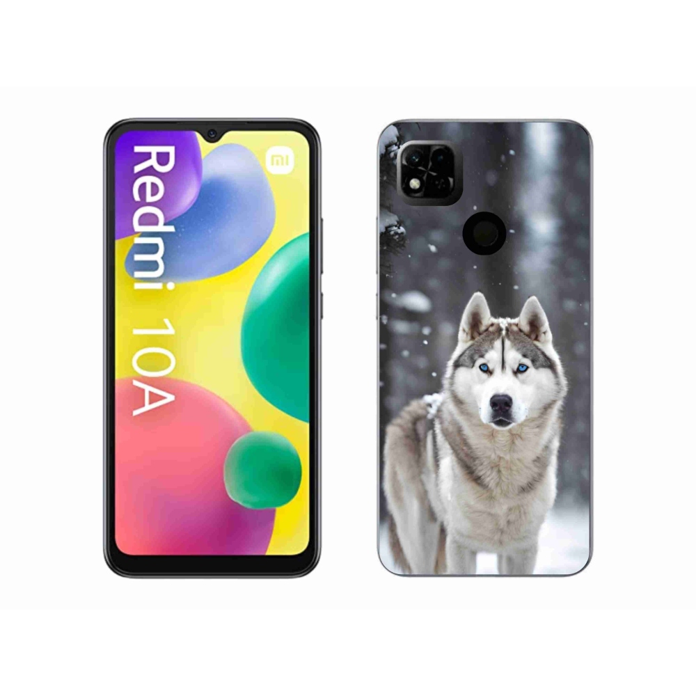 Gelový kryt mmCase na Xiaomi Redmi 10A - husky 2