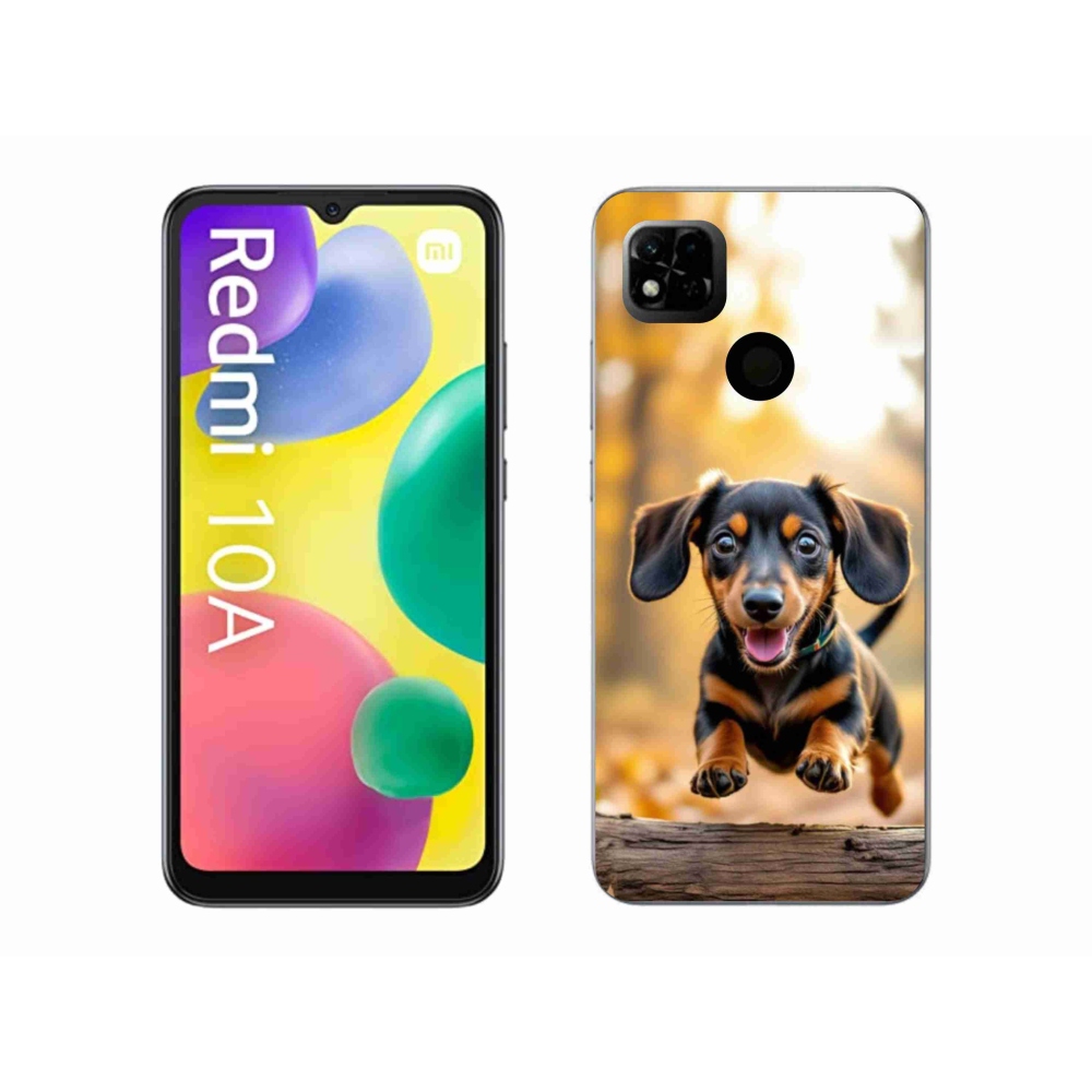 Gelový kryt mmCase na Xiaomi Redmi 10A - jezevčík 2