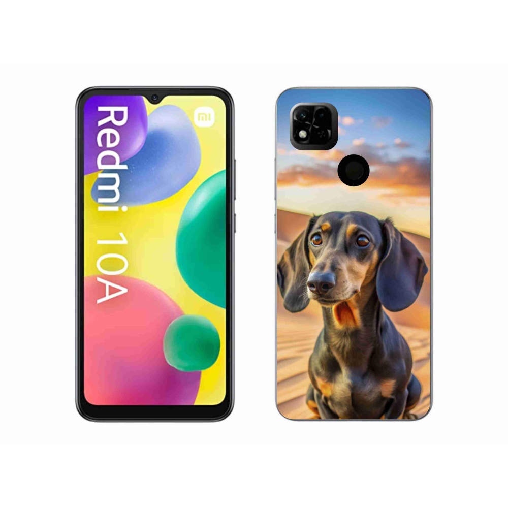 Gelový kryt mmCase na Xiaomi Redmi 10A - jezevčík 3 