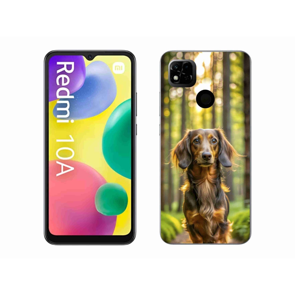 Gelový kryt mmCase na Xiaomi Redmi 10A - jezevčík 4