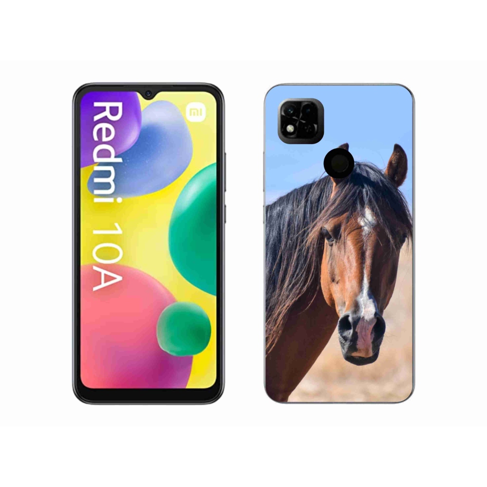 Gelový kryt mmCase na Xiaomi Redmi 10A - klidný kůň