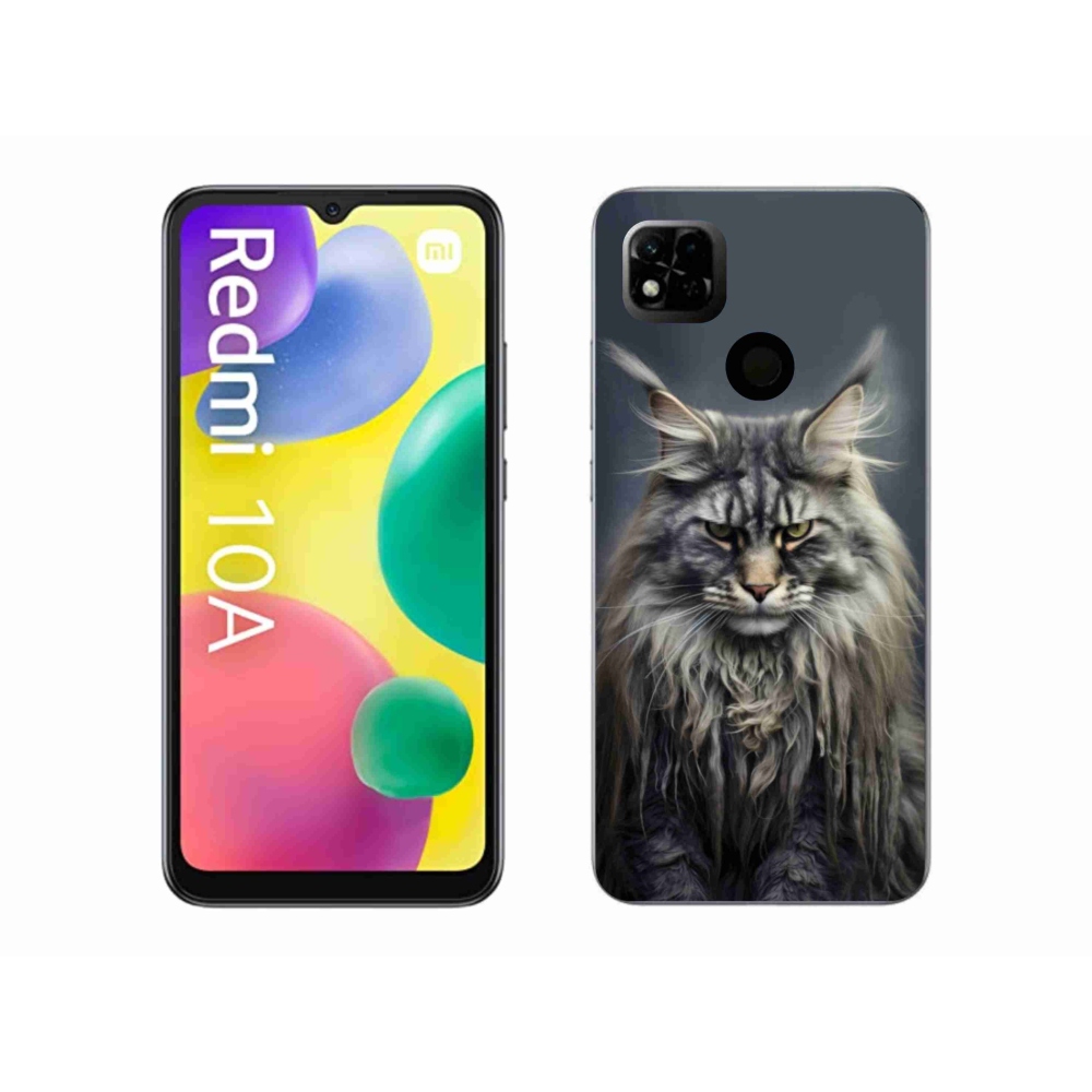 Gelový kryt mmCase na Xiaomi Redmi 10A - kočíčí pohled 4