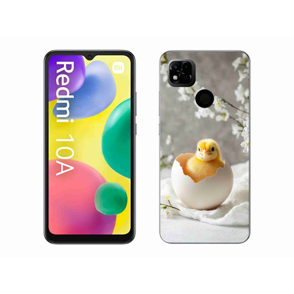 Gelový kryt mmCase na Xiaomi Redmi 10A - kuřátko