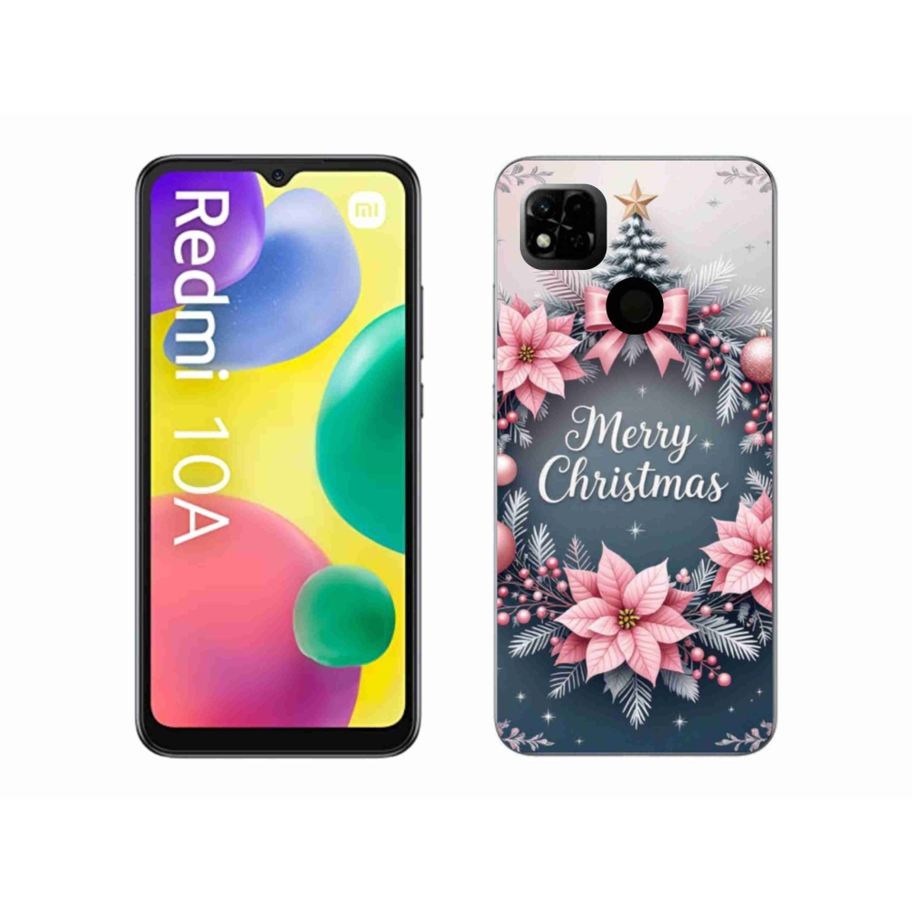 Gelový kryt mmCase na Xiaomi Redmi 10A - merry christmas