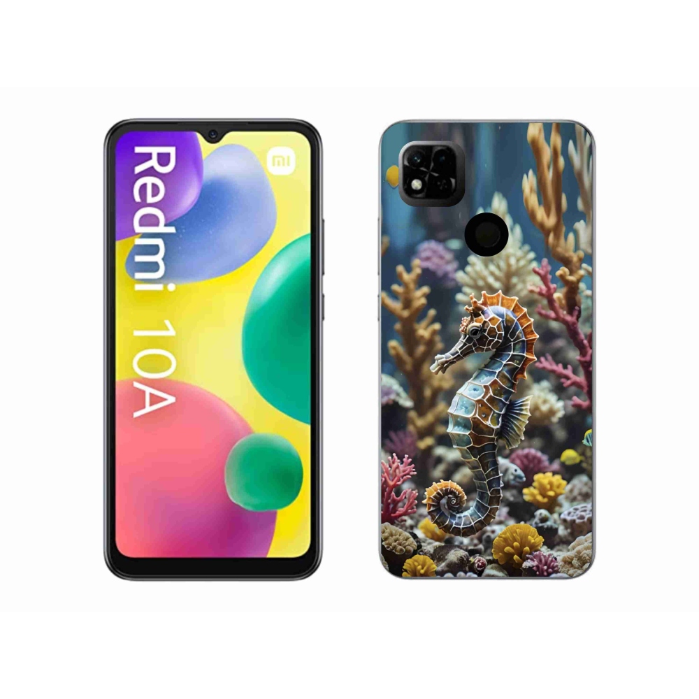 Gelový kryt mmCase na Xiaomi Redmi 10A - mořský koník 2