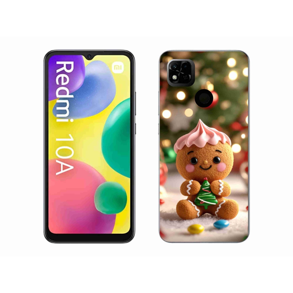 Gelový kryt mmCase na Xiaomi Redmi 10A - perníček