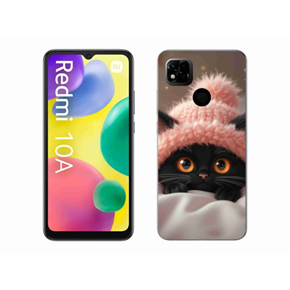 Gelový kryt mmCase na Xiaomi Redmi 10A - roztomilé kotě 7