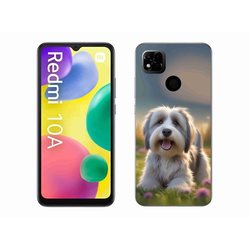 Gelový kryt mmCase na Xiaomi Redmi 10A - roztomilý havanský psík