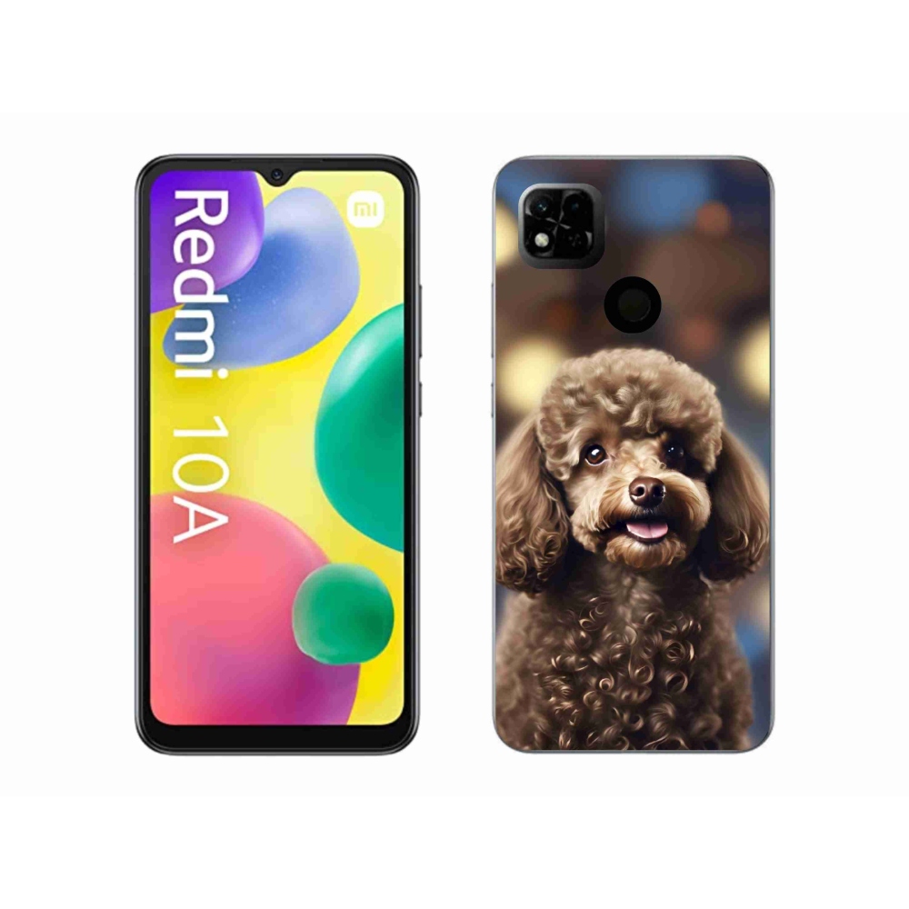 Gelový kryt mmCase na Xiaomi Redmi 10A - roztomilý pudl