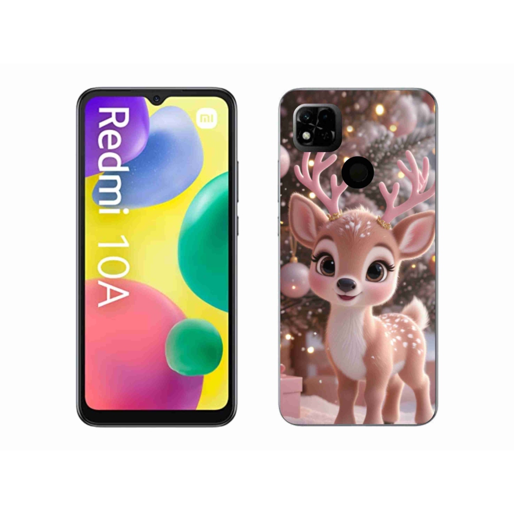 Gelový kryt mmCase na Xiaomi Redmi 10A - roztomilý sob