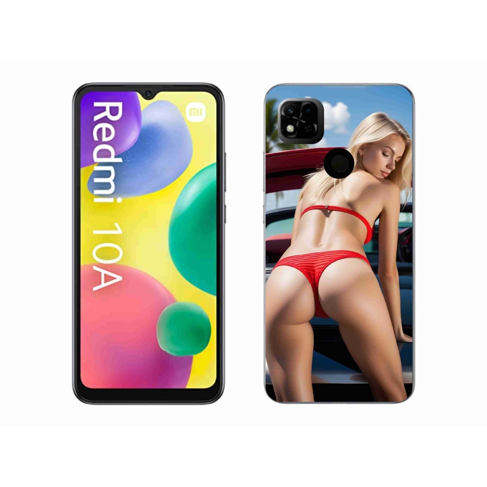 Gelový kryt mmCase na Xiaomi Redmi 10A - sexy žena 2