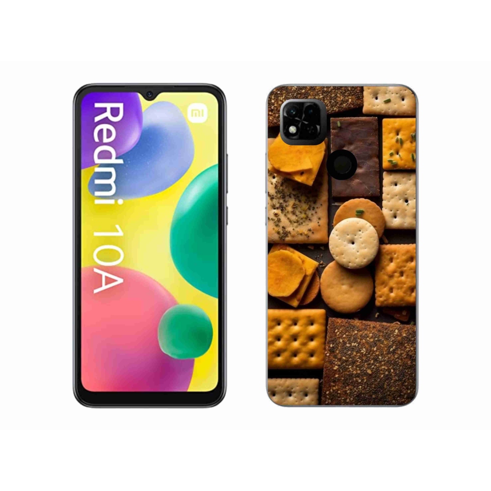 Gelový kryt mmCase na Xiaomi Redmi 10A - sušenky