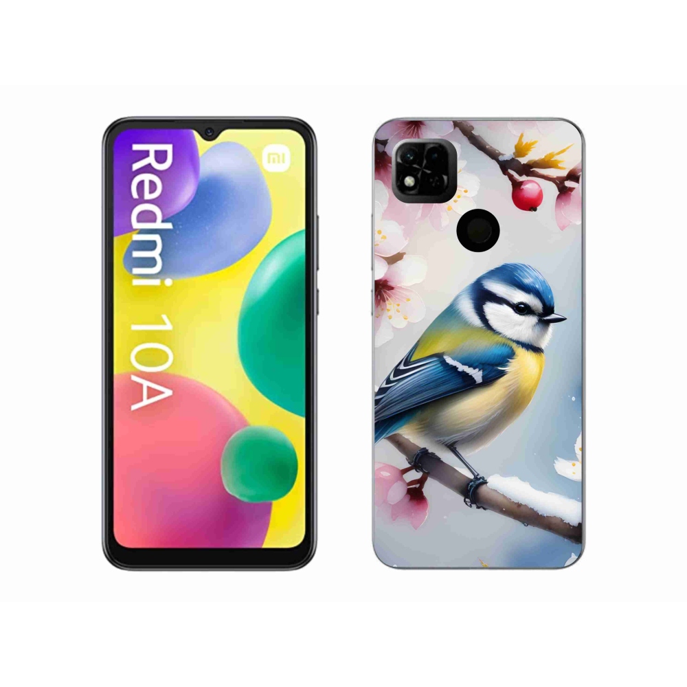 Gelový kryt mmCase na Xiaomi Redmi 10A - sýkorka