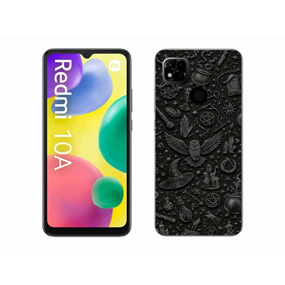 Gelový kryt mmCase na Xiaomi Redmi 10A - tmavý magický svět