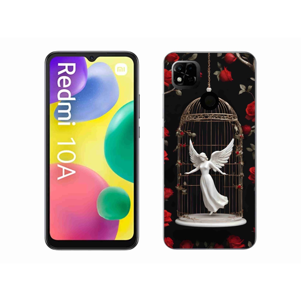 Gelový kryt mmCase na Xiaomi Redmi 10A - uvězněný anděl