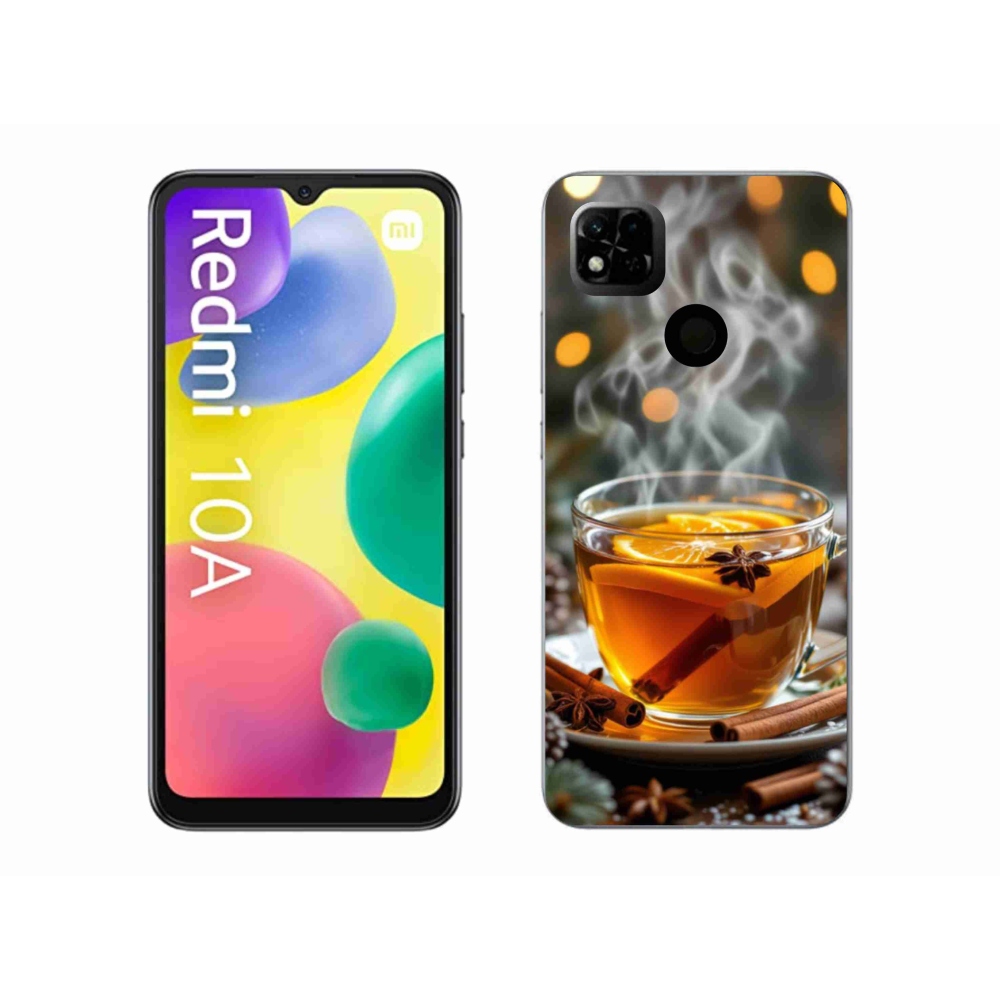 Gelový kryt mmCase na Xiaomi Redmi 10A - vánoční punč