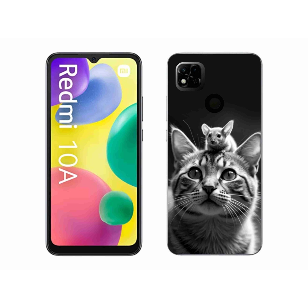 Gelový kryt mmCase na Xiaomi Redmi 10A - zvířecí přátelství 2