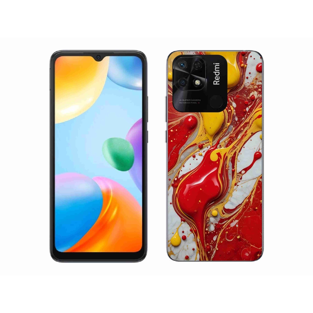 Gelový kryt mmCase na Xiaomi Redmi 10C - abstraktní motiv 42