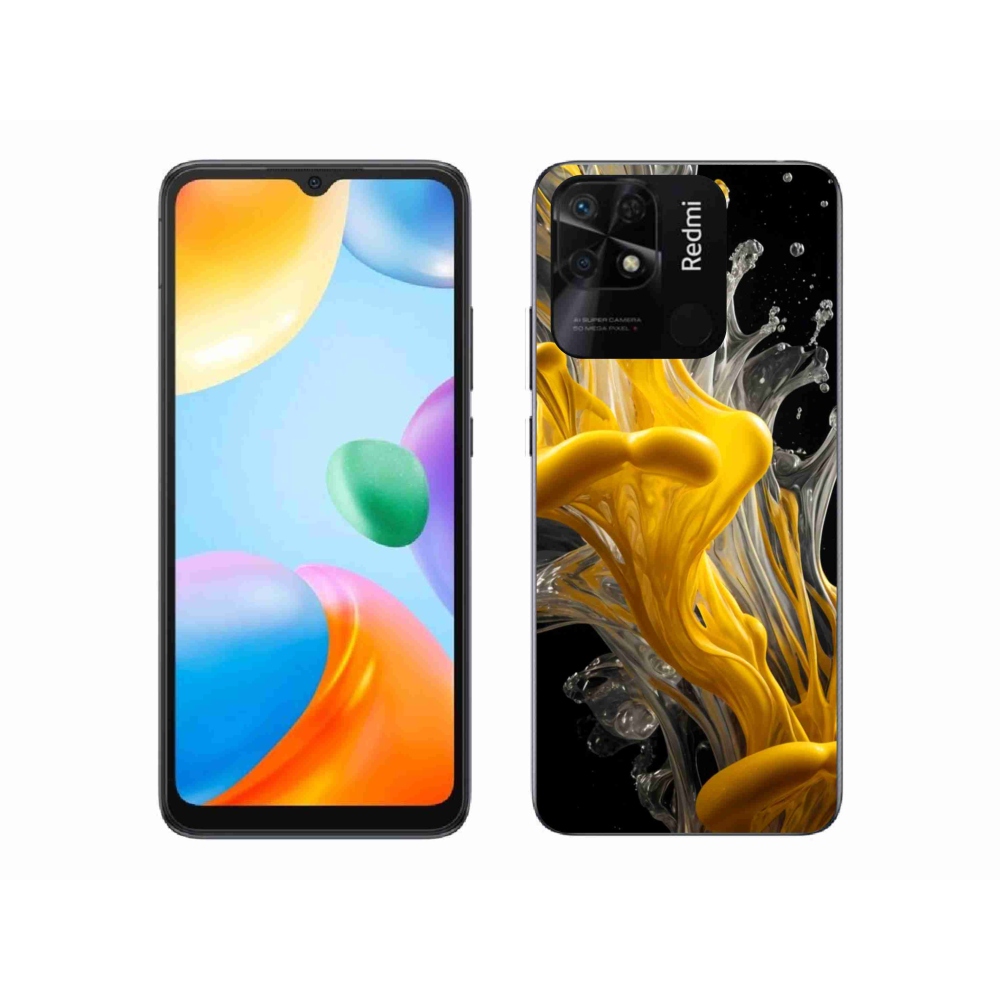 Gelový kryt mmCase na Xiaomi Redmi 10C - abstraktní motiv 48