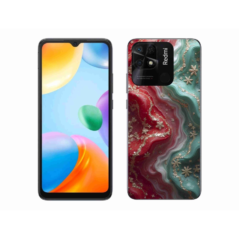 Gelový kryt mmCase na Xiaomi Redmi 10C - abstraktní motiv 54