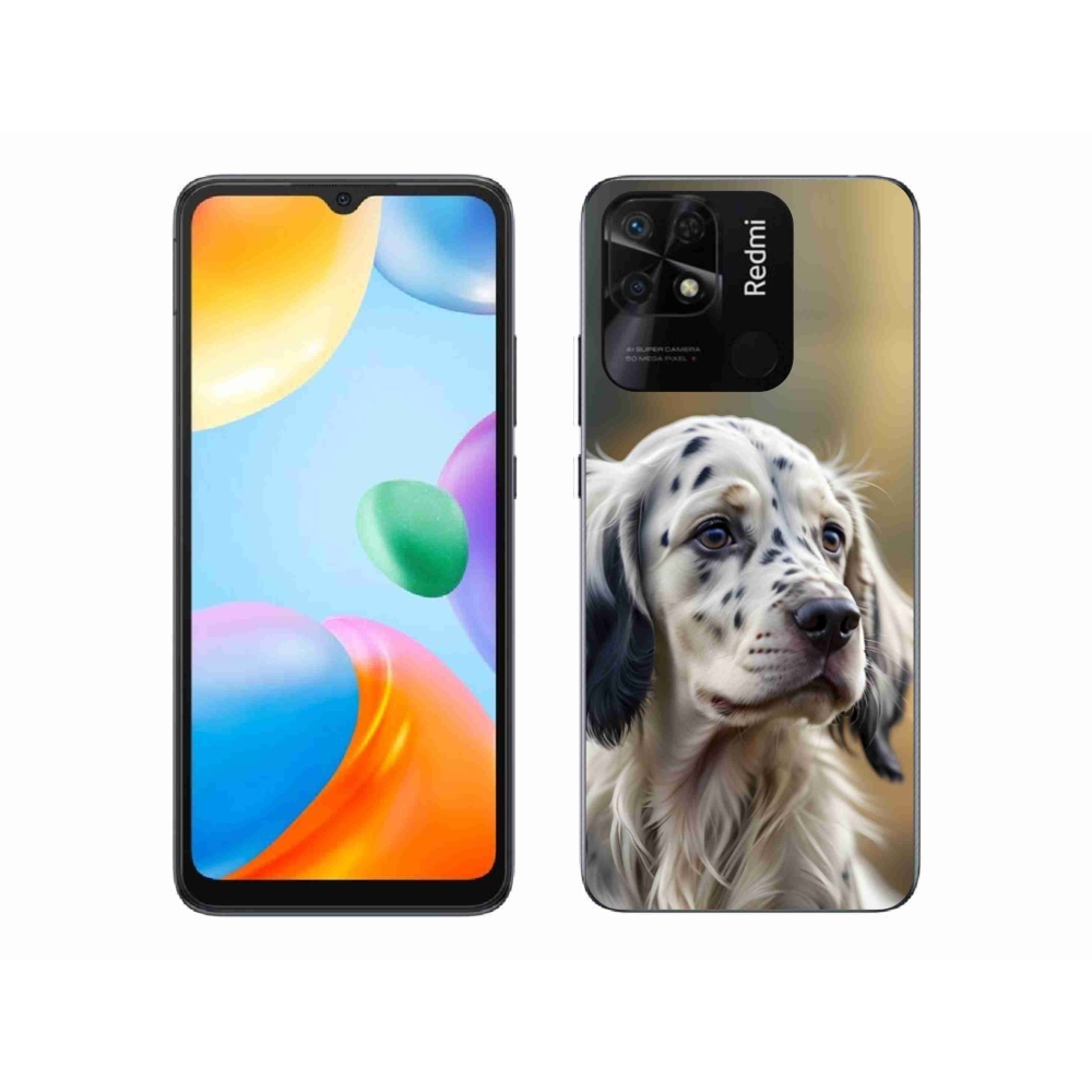 Gelový kryt mmCase na Xiaomi Redmi 10C - anglický setr