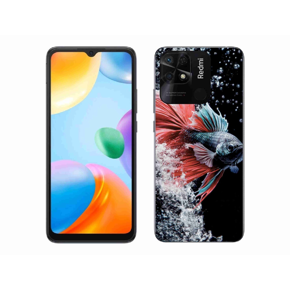 Gelový kryt mmCase na Xiaomi Redmi 10C - bojovnice pestrá