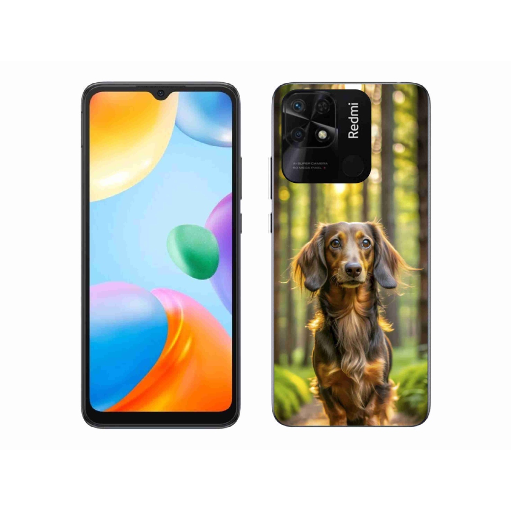 Gelový kryt mmCase na Xiaomi Redmi 10C - jezevčík 4