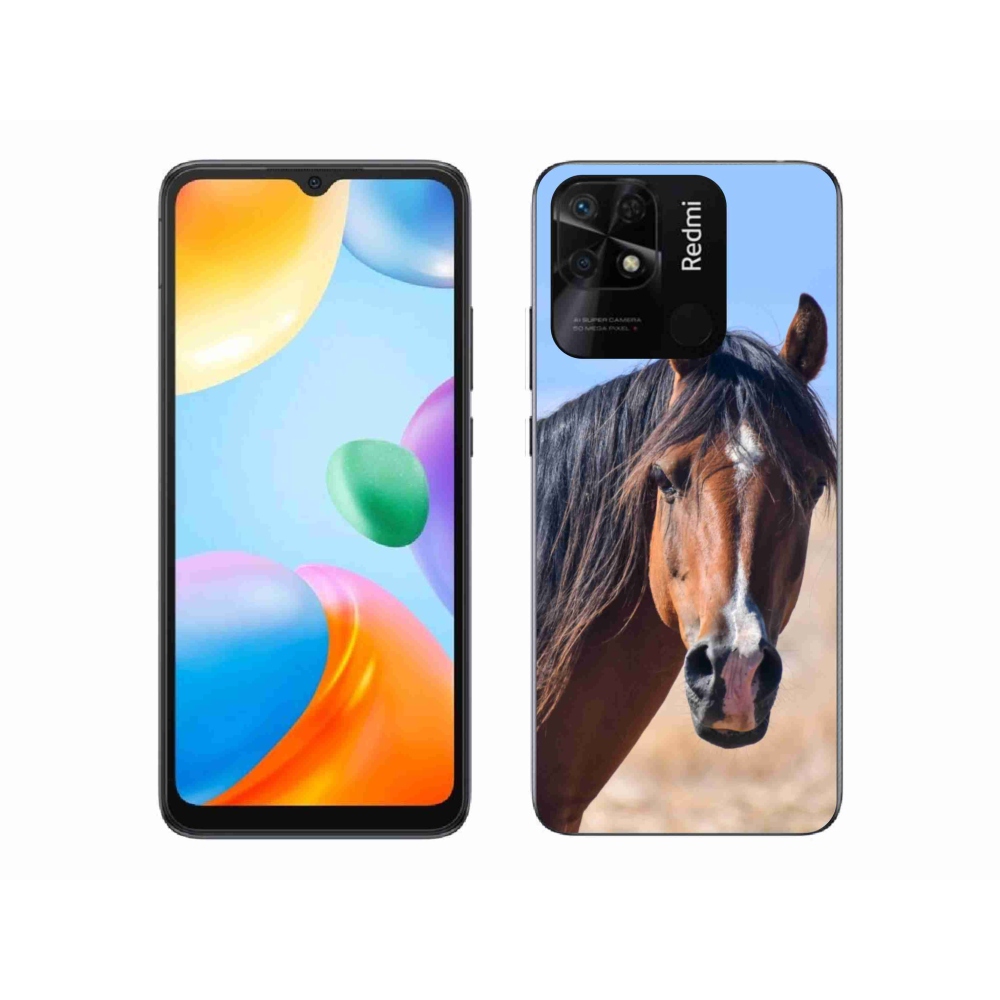 Gelový kryt mmCase na Xiaomi Redmi 10C - klidný kůň
