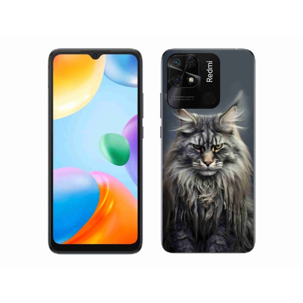 Gelový kryt mmCase na Xiaomi Redmi 10C - kočíčí pohled 4