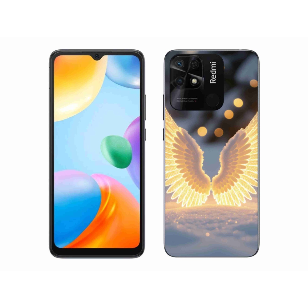 Gelový kryt mmCase na Xiaomi Redmi 10C - křídla