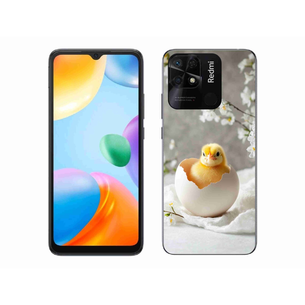 Gelový kryt mmCase na Xiaomi Redmi 10C - kuřátko