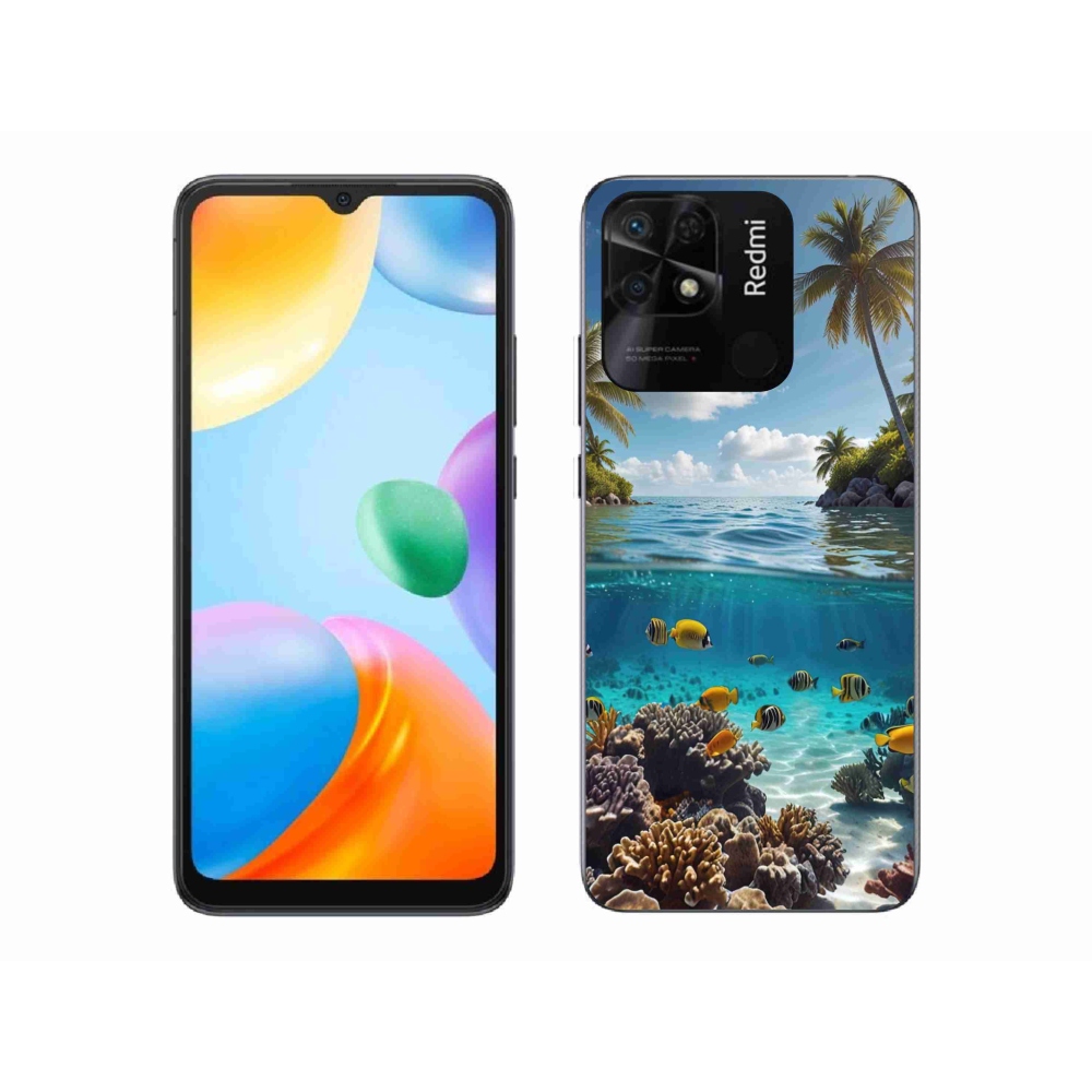 Gelový kryt mmCase na Xiaomi Redmi 10C - mořský svět 4