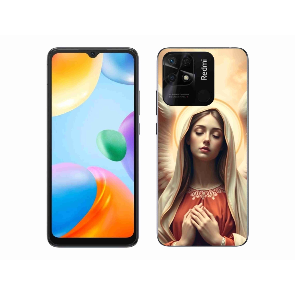 Gelový kryt mmCase na Xiaomi Redmi 10C - náboženský motiv