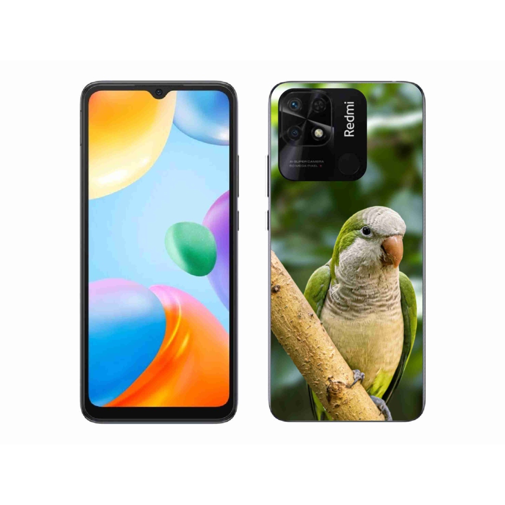Gelový kryt mmCase na Xiaomi Redmi 10C - papoušek mníšek