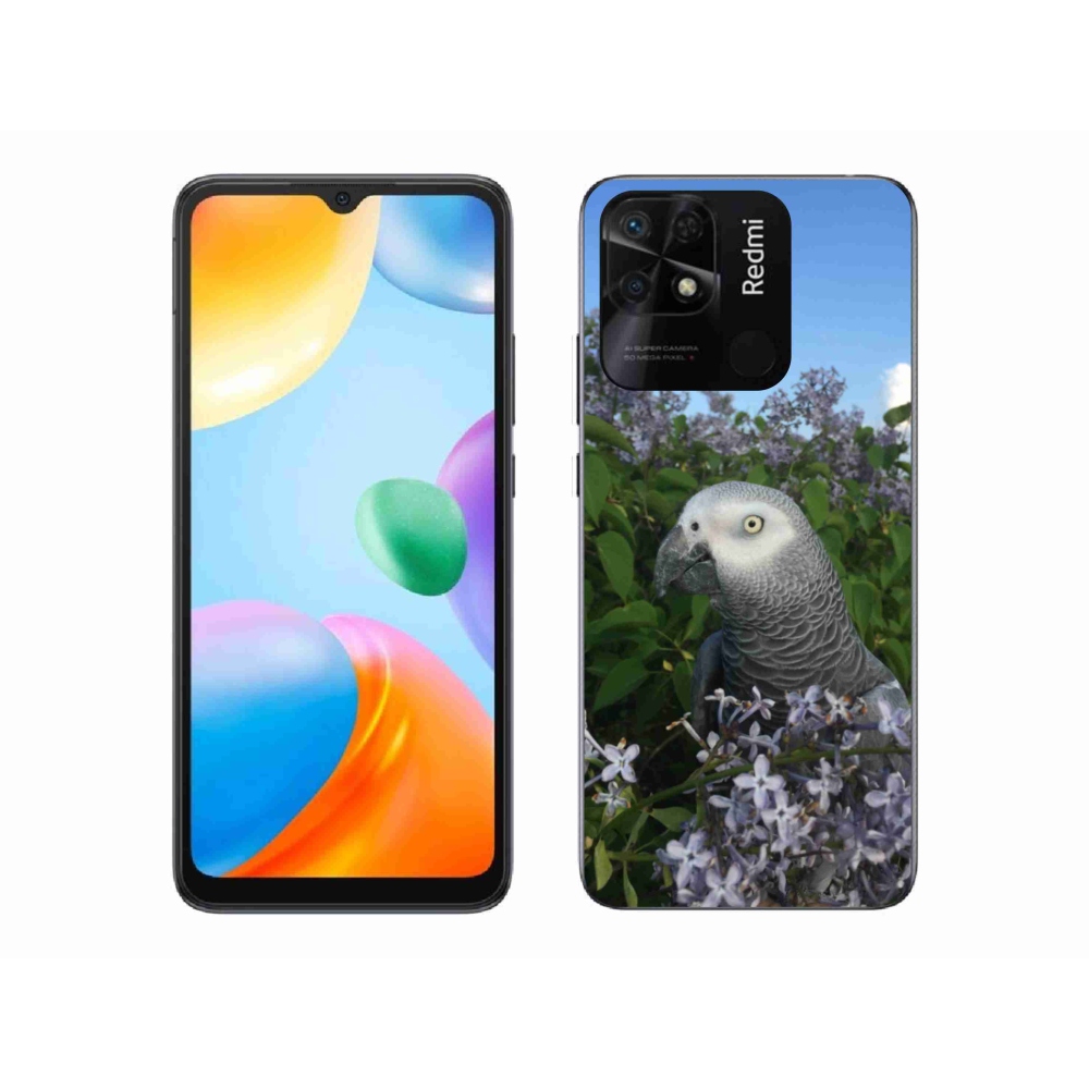 Gelový kryt mmCase na Xiaomi Redmi 10C - papoušek žako