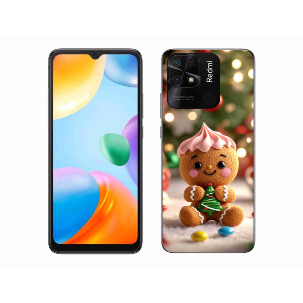 Gelový kryt mmCase na Xiaomi Redmi 10C - perníček