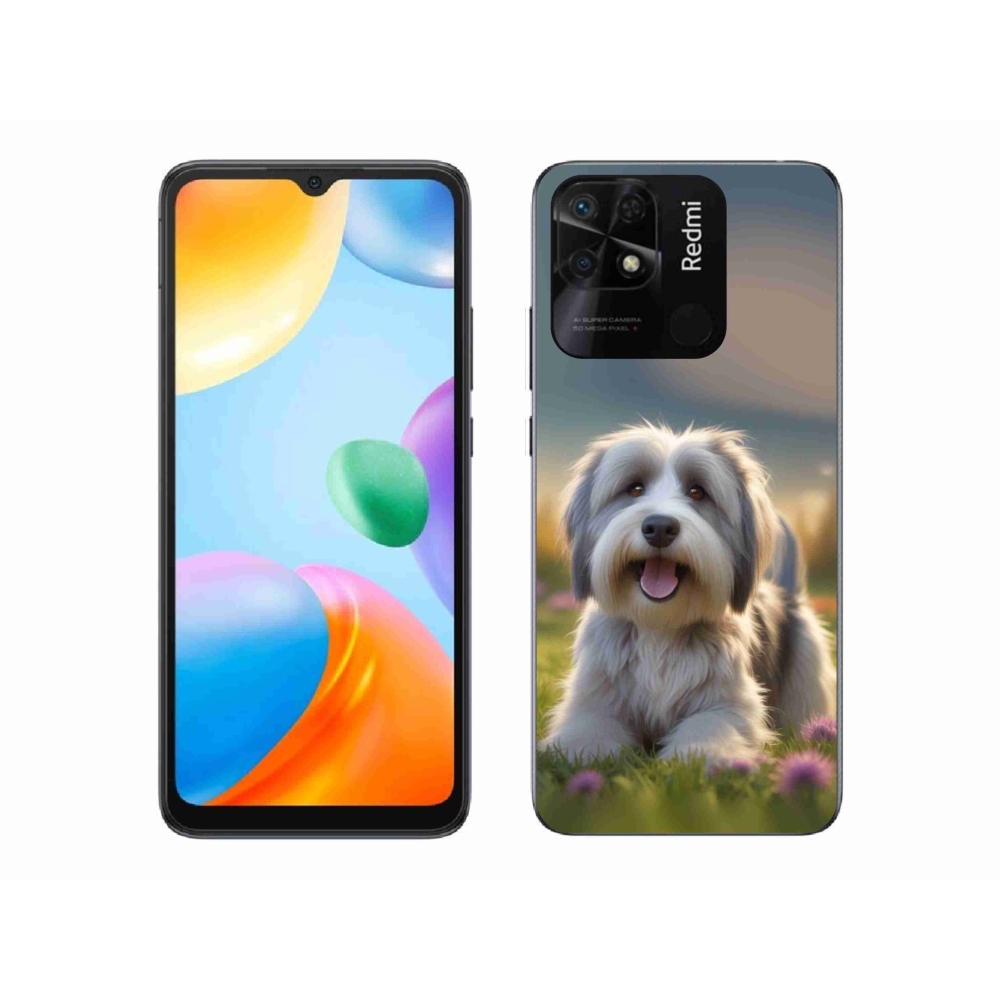 Gelový kryt mmCase na Xiaomi Redmi 10C - roztomilý havanský psík