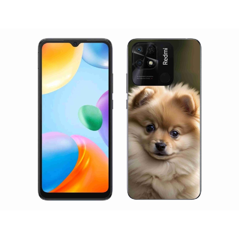 Gelový kryt mmCase na Xiaomi Redmi 10C - roztomilý pomeranian 2