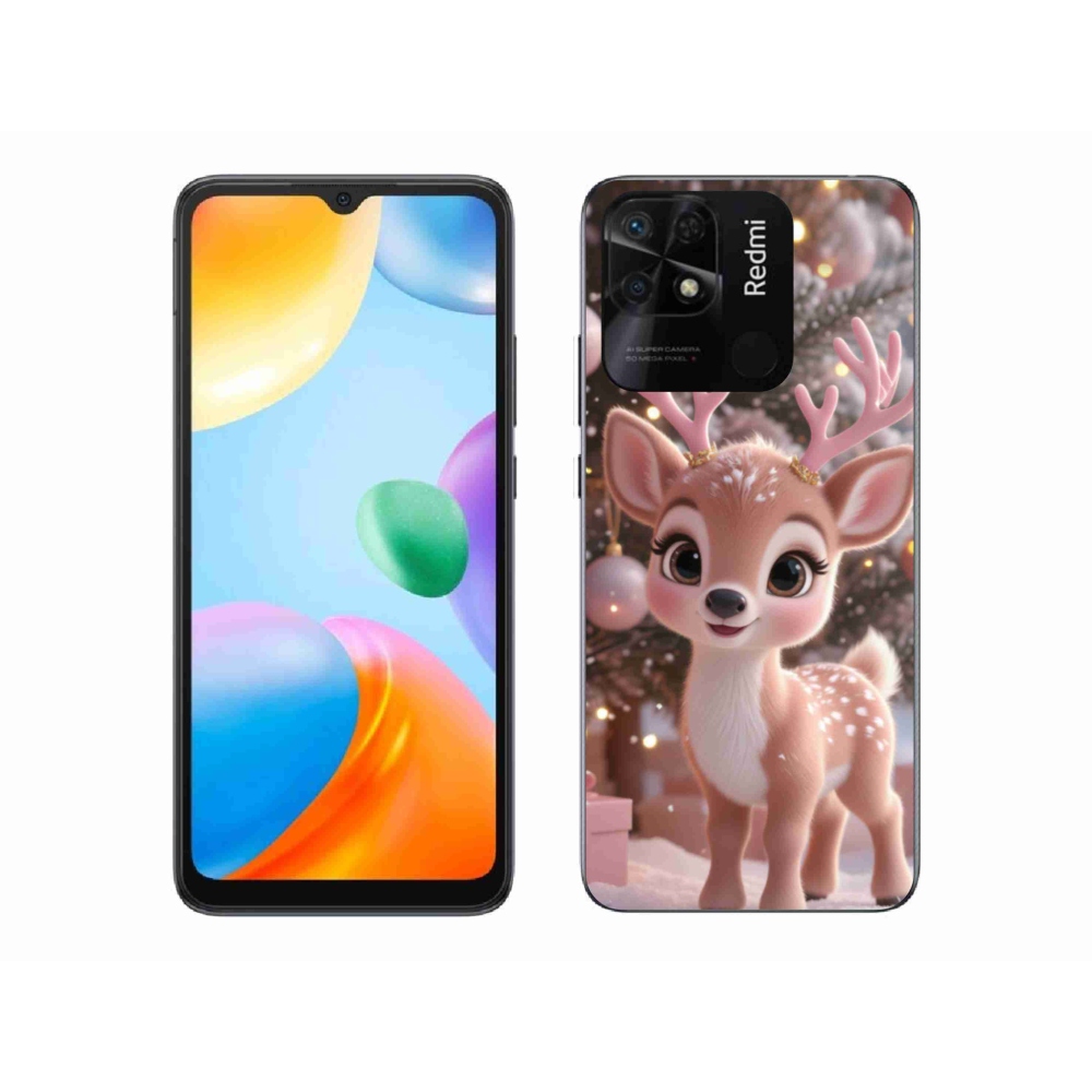 Gelový kryt mmCase na Xiaomi Redmi 10C - roztomilý sob