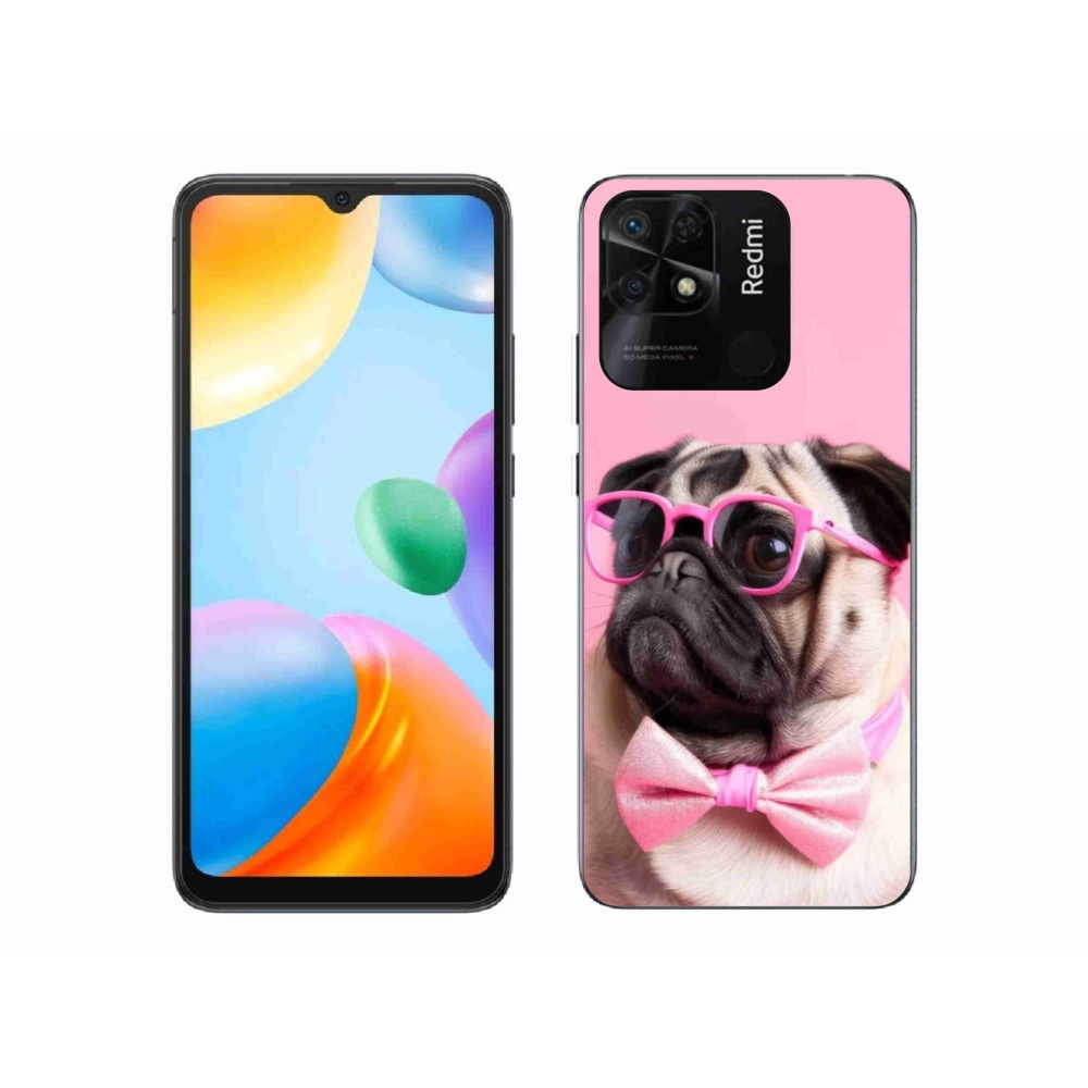 Gelový kryt mmCase na Xiaomi Redmi 10C - stylový mops