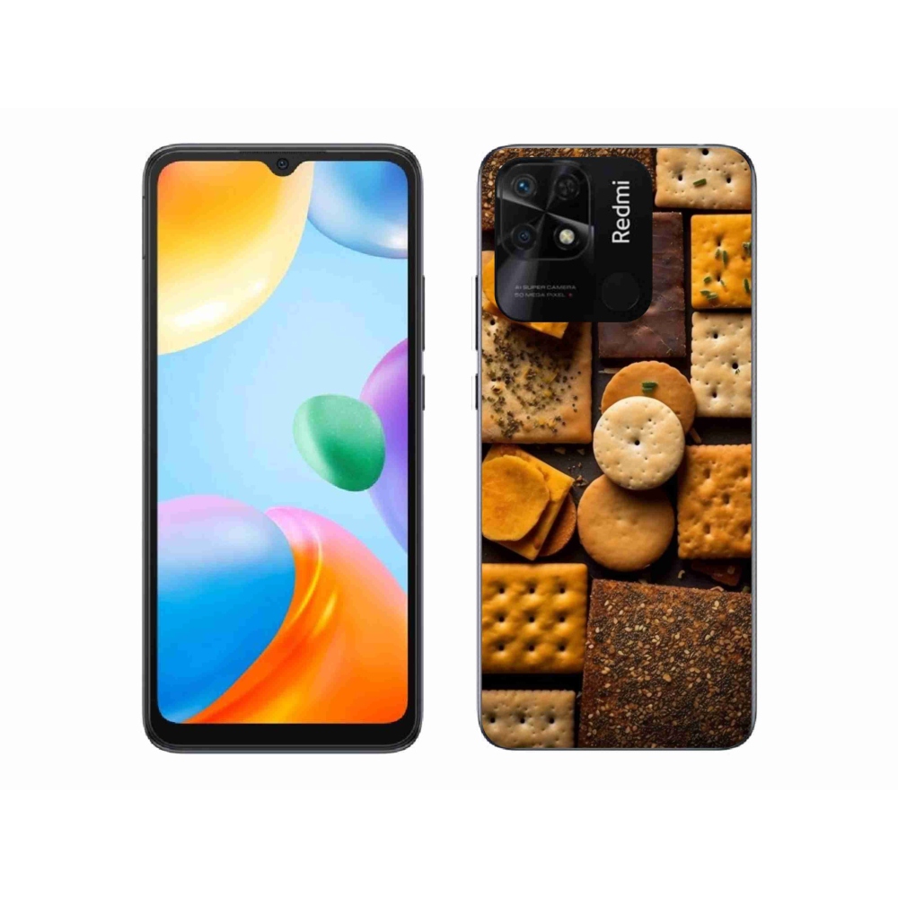 Gelový kryt mmCase na Xiaomi Redmi 10C - sušenky