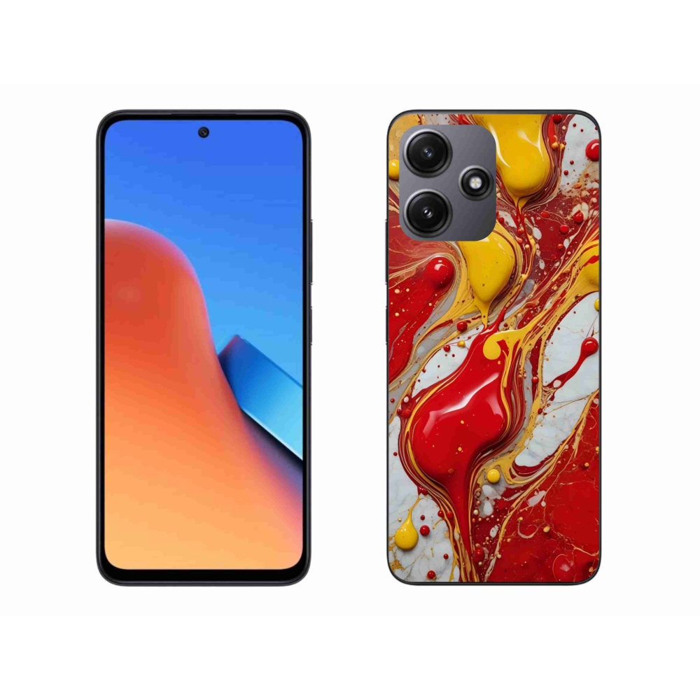 Gelový kryt mmCase na Xiaomi Redmi 12 5G - abstraktní motiv 42