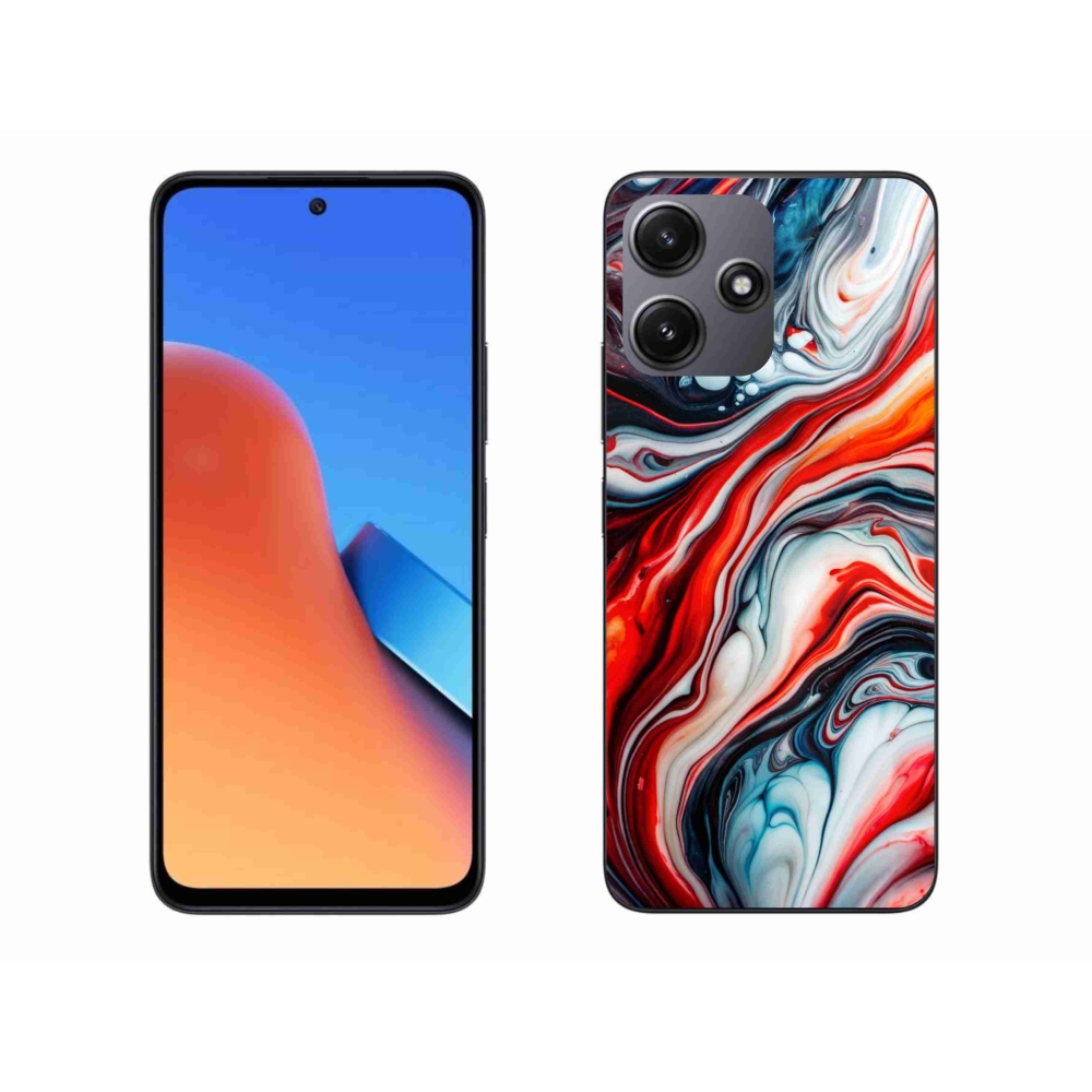 Gelový kryt mmCase na Xiaomi Redmi 12 5G - abstraktní motiv 63