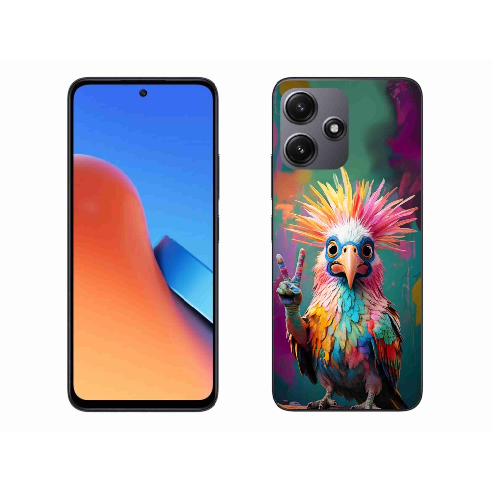 Gelový kryt mmCase na Xiaomi Redmi 12 5G - barevný rebel