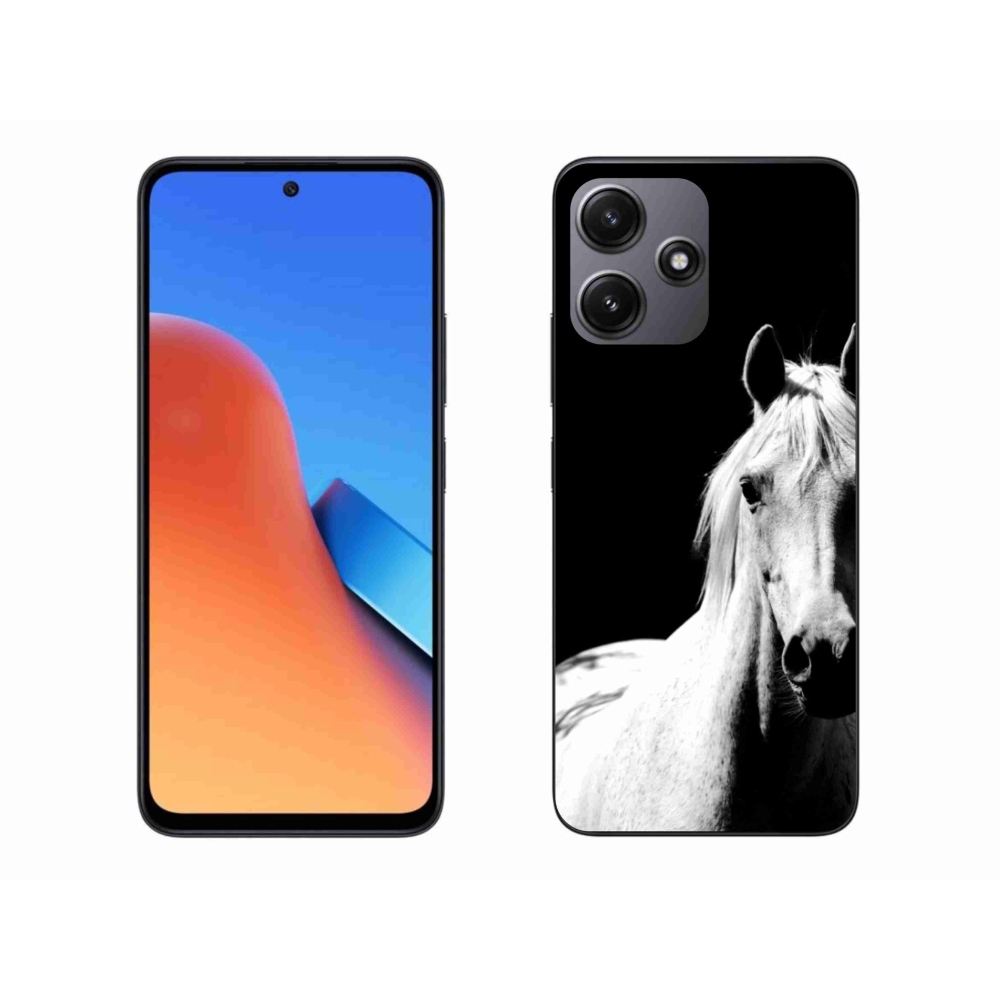 Gelový kryt mmCase na Xiaomi Redmi 12 5G - bílý kůň 5