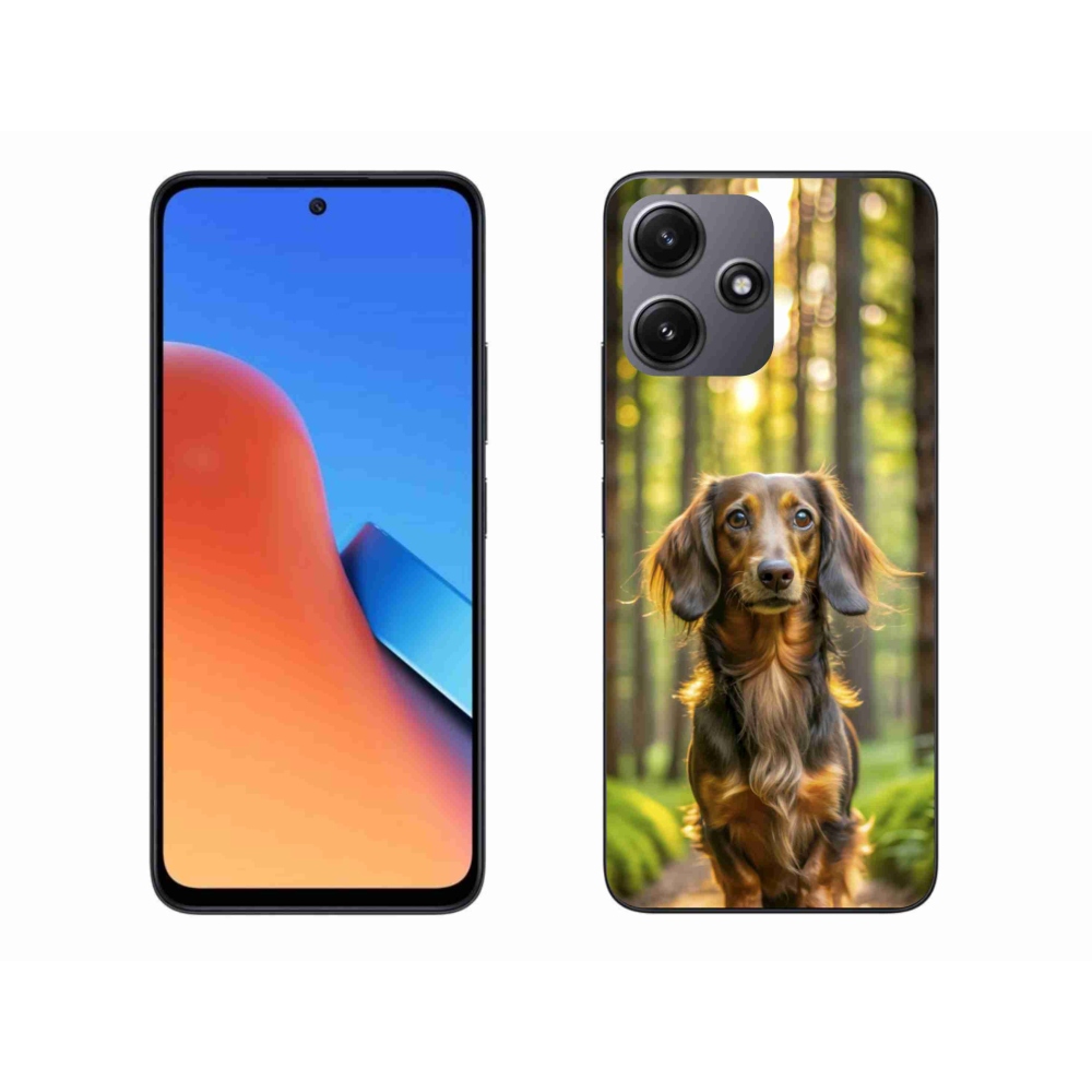 Gelový kryt mmCase na Xiaomi Redmi 12 5G - jezevčík 4